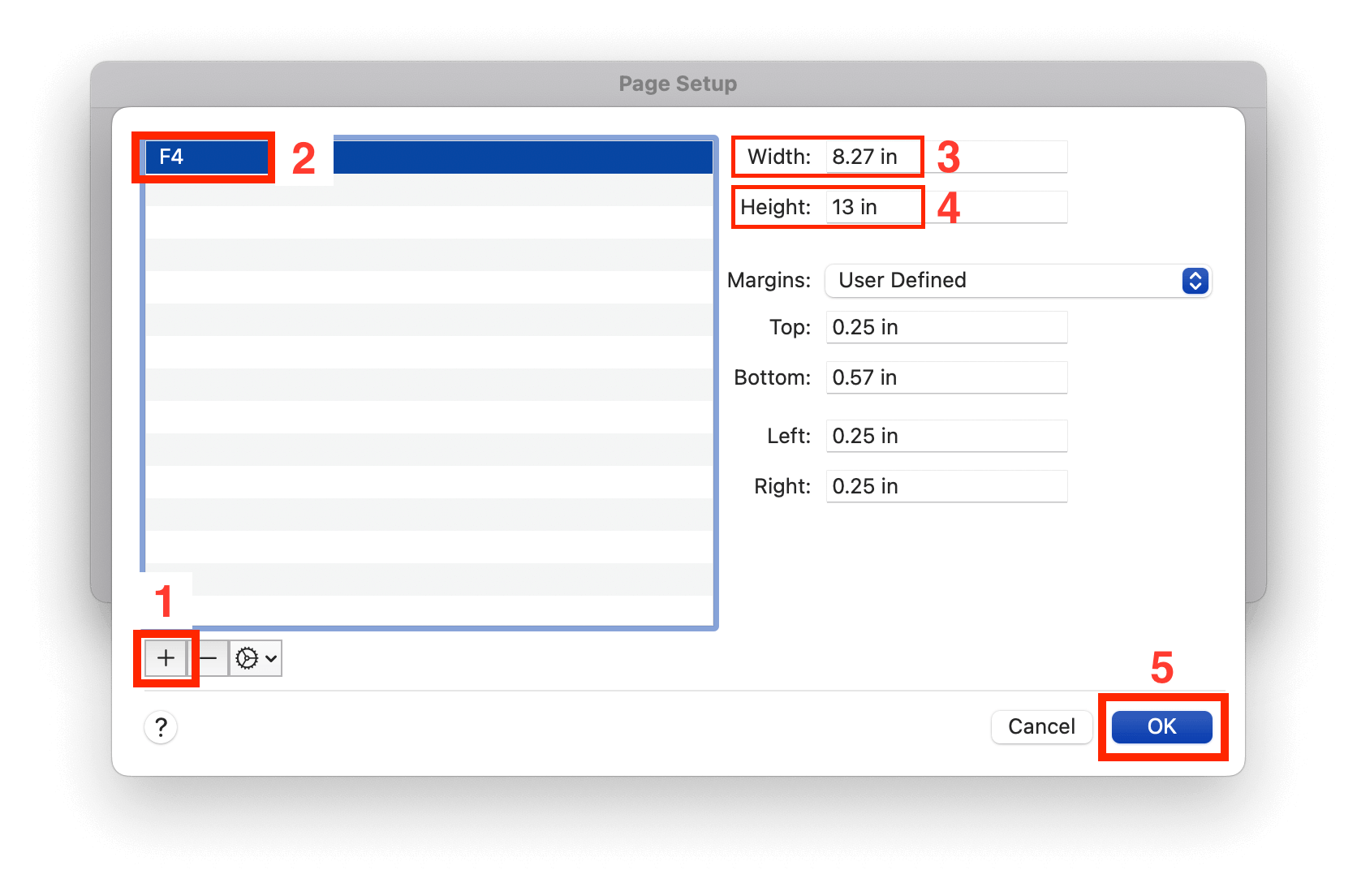 Cara Menambah Ukuran Kertas F Di Word Macbook