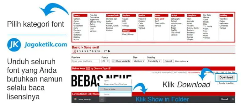 2 Cara Install Font Di Windows 10 Dan Cara Menggunakannya Youtube Vrogue