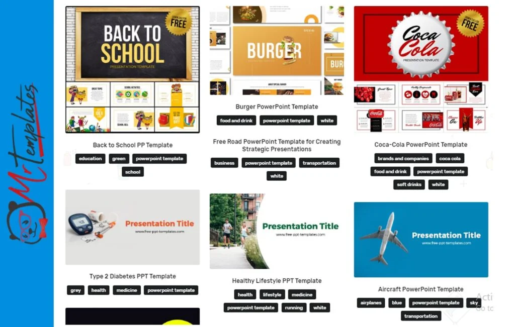Download template ppt gratis di Mr Templates