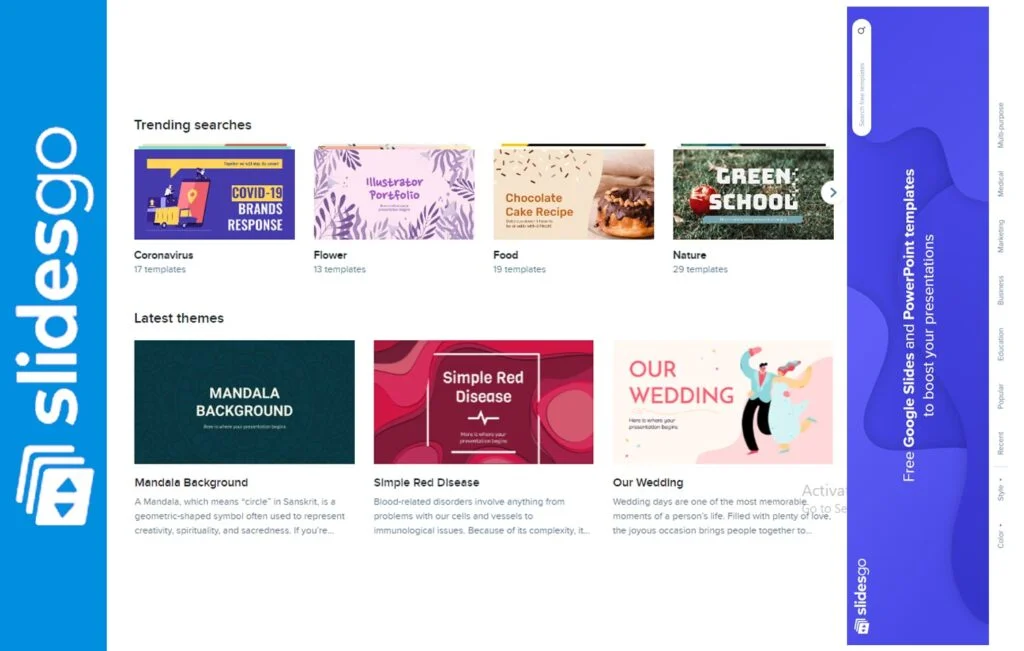 Download template ppt terbaik dan gratis di SlideGo
