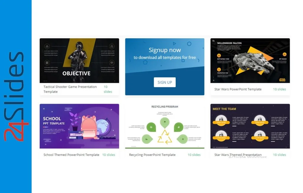 Download template ppt terbaik dan gratis di 24 Slides