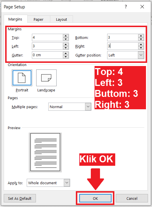 Cara Cepat Mengatur Margin Di Semua Microsoft Word 9858