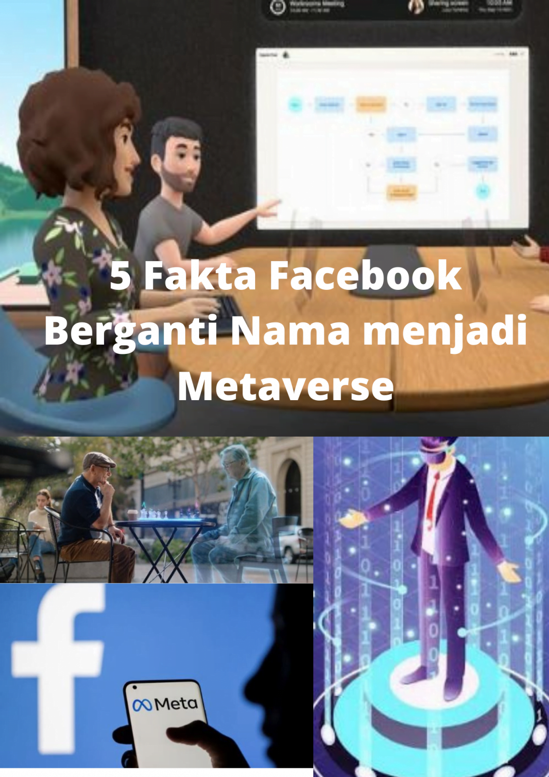 5 Fakta Facebook Berganti Nama menjadi Metavers