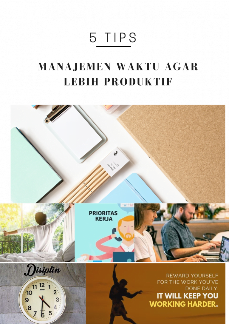 5 Tips Manajemen Waktu Agar Lebih Produktif