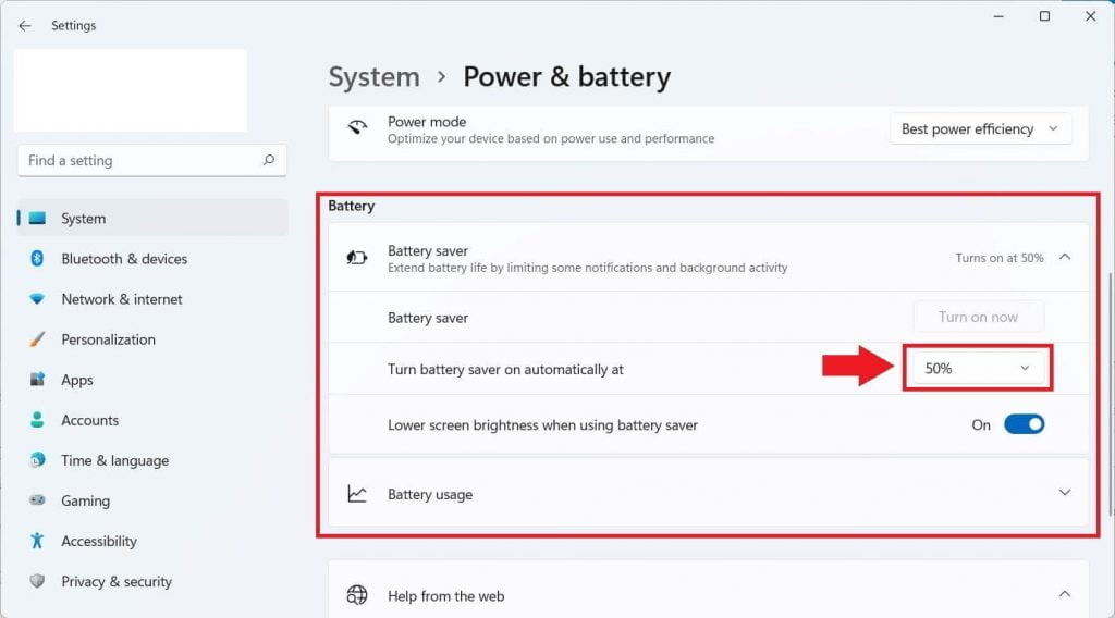 Cara setting baterai laptop agar awet di Windows