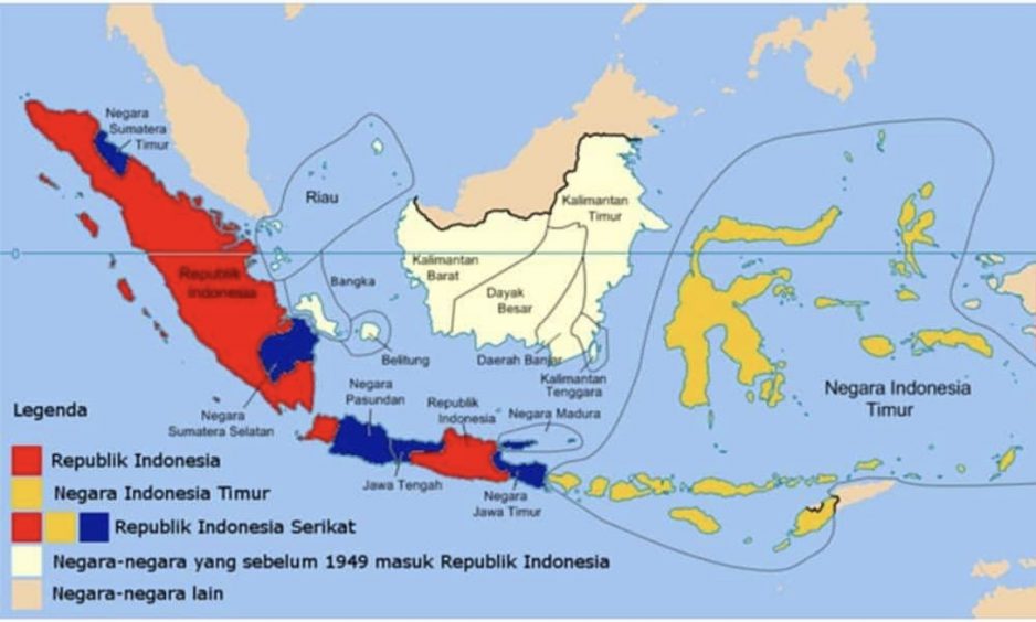 Pada Masa di mana Indonesia Memiliki 7 Presiden dan 7 Bendera dalam Satu Waktu