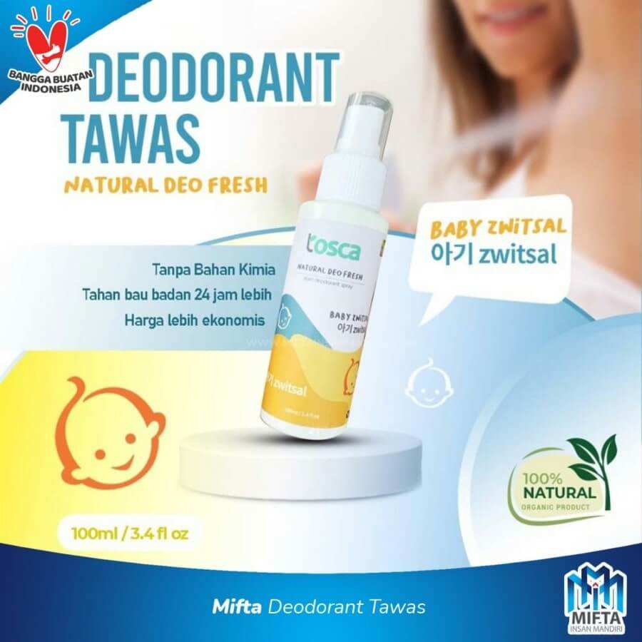Tawas Deodoran Spray - Baby Switzal