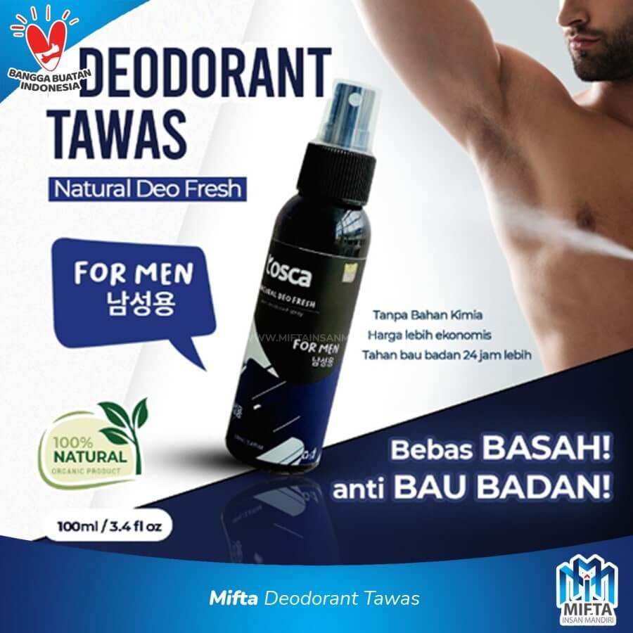 Tawas Deodoran Spray - For Men