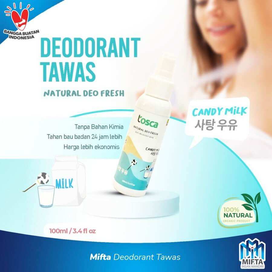 Tawas Deodoran Spray - Candy Milk