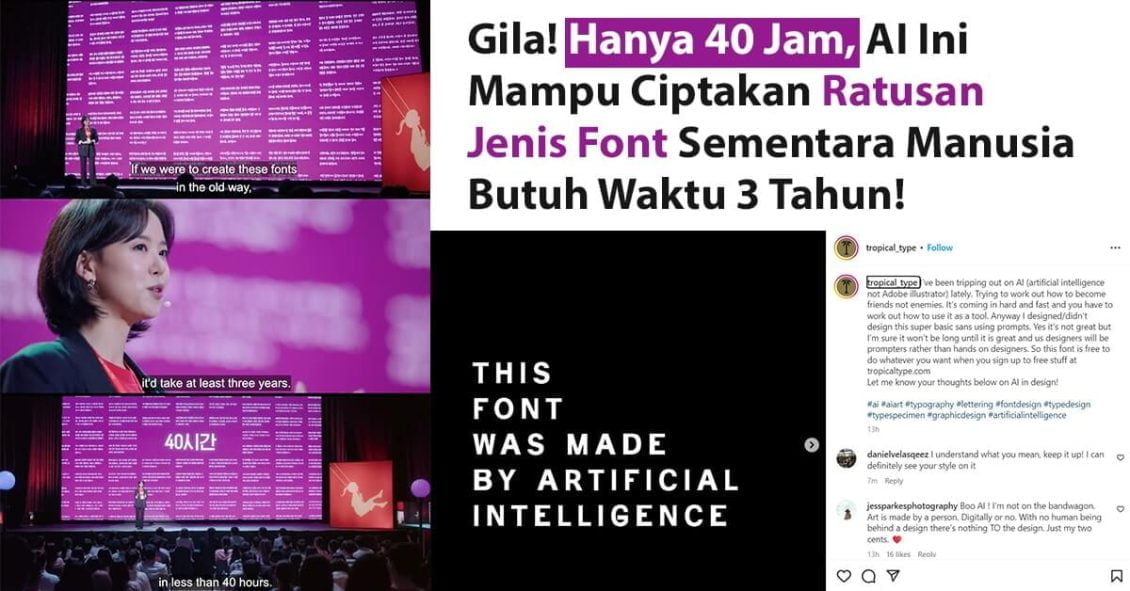 Hanya 40 Jam, AI Ini Mampu Ciptakan Ratusan Jenis Font
