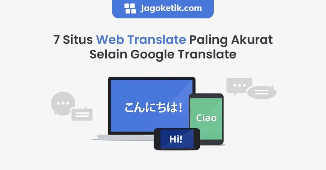 Website translate selain Google Translate
