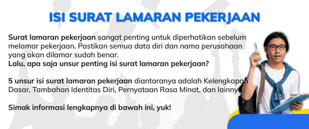 5 Isi Surat Lamaran Pekerjaan