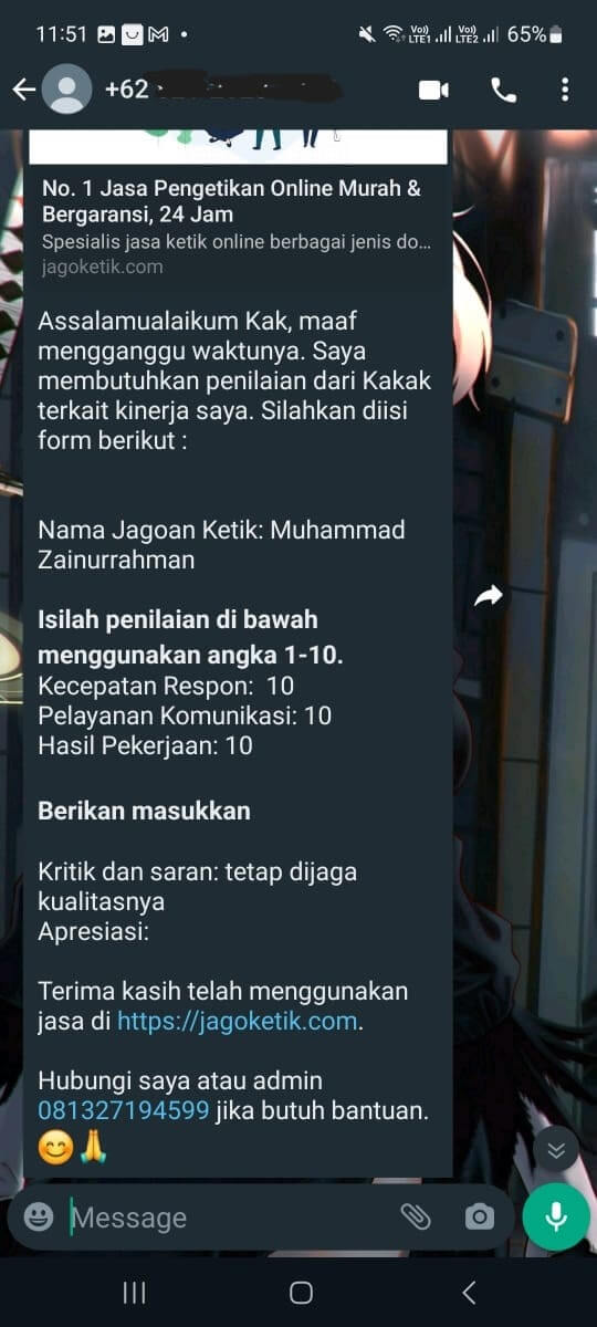 Testimonial jasa pengetikan transkrip verbatim Bahasa Indonesia (2)-min