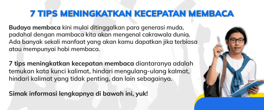7 Tips Meningkatkan Kecepatan Membaca
