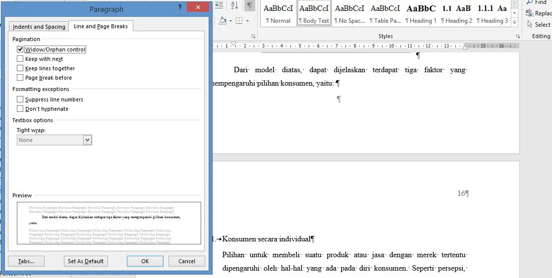 Mengatur Gambar Agar Sesuai Posisi di Microsoft Word