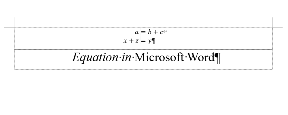 Panduan Menulis Rumus/Equation di Microsoft Word