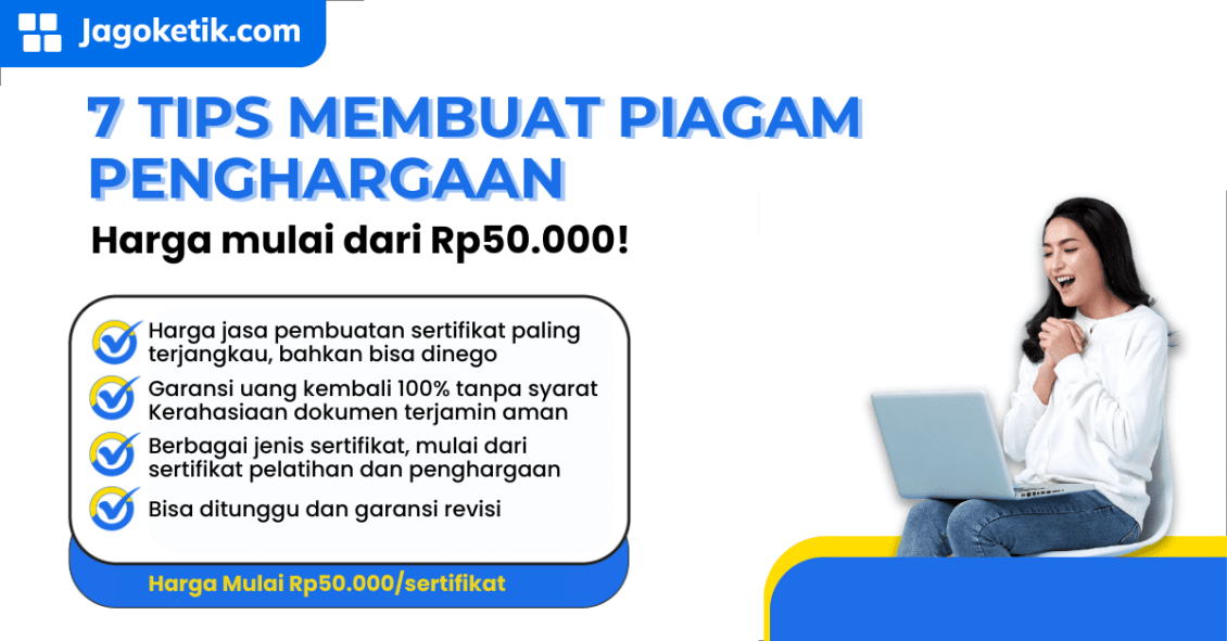 7 Tips Membuat Piagam Penghargaan yang Menarik dan Profesional